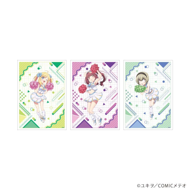 REPLICA GENGA 3枚セット「邪神ちゃんドロップキック」01/チアガールver.A(描き下ろしイラスト)