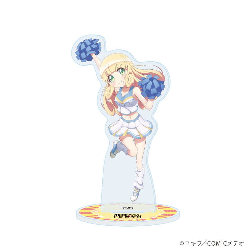 アクリルスタンド「邪神ちゃんドロップキック」26/ぽぽろん チアガールver.(描き下ろしイラスト)