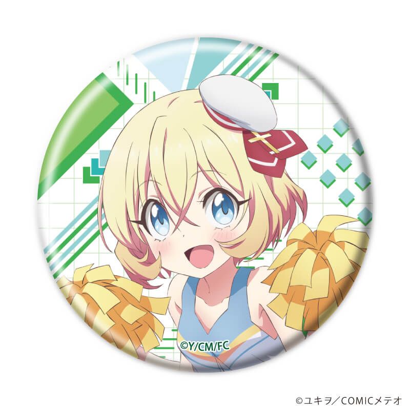 缶バッジ「邪神ちゃんドロップキック」07/チアガールver.コンプリートセット(全6種)(描き下ろしイラスト)