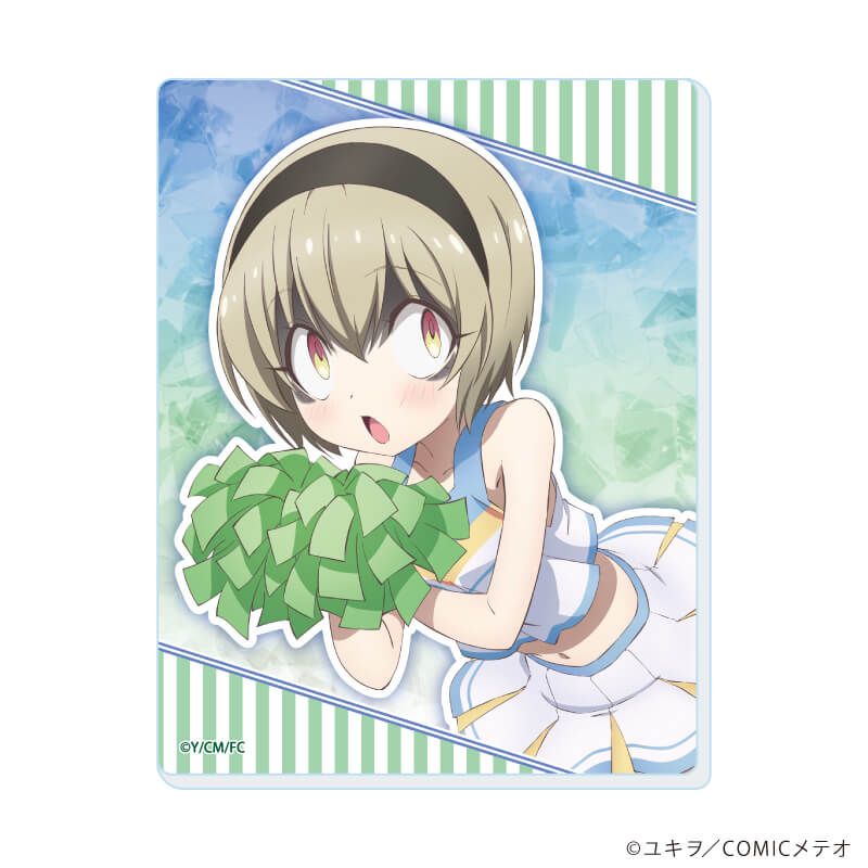 アクリルカード「邪神ちゃんドロップキック」04/チアガールver.ブラインド(6種)(描き下ろしイラスト)