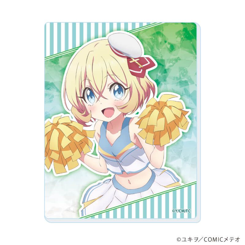 アクリルカード「邪神ちゃんドロップキック」04/チアガールver.ブラインド(6種)(描き下ろしイラスト)