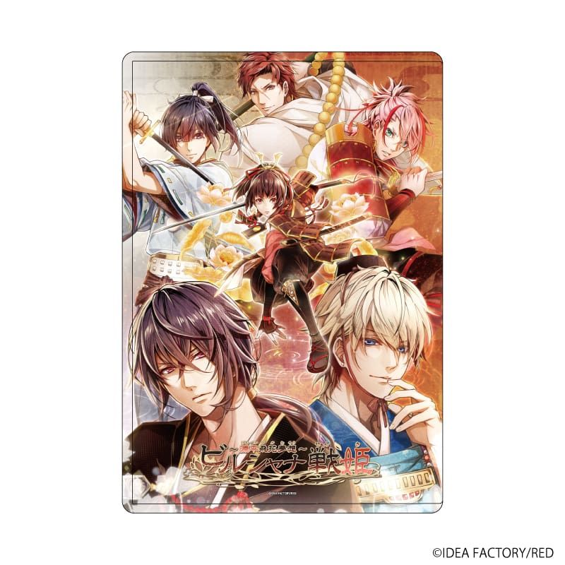 キャラクリアケース「ビルシャナ戦姫 ～源平飛花夢想～」03/集合デザイン(公式イラスト)