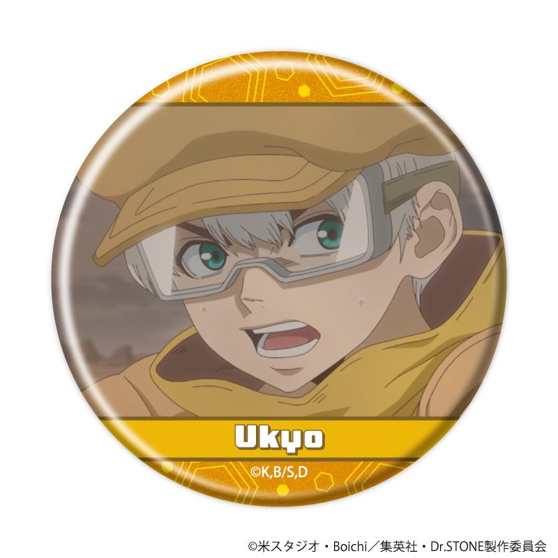 缶バッジ「Dr.STONE」34/コンプリートセット(全8種)(場面写イラスト)