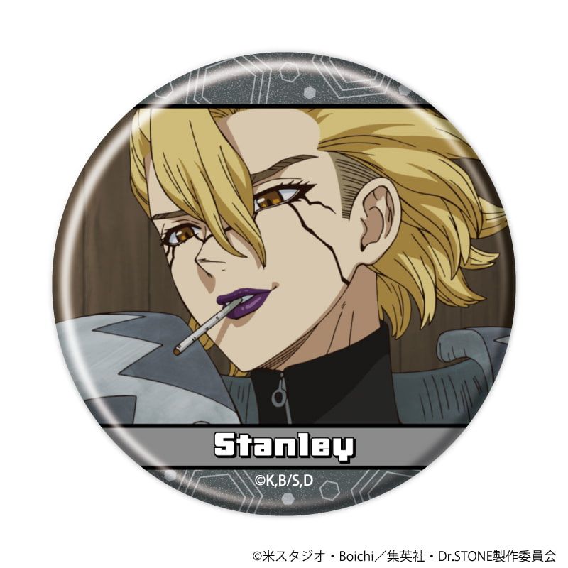 缶バッジ「Dr.STONE」34/ブラインド(8種)(場面写イラスト)