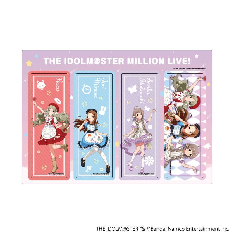 アイドルマスター　しおり 4連クリアしおり「アイドルマスター ミリオンライブ！」02/集合