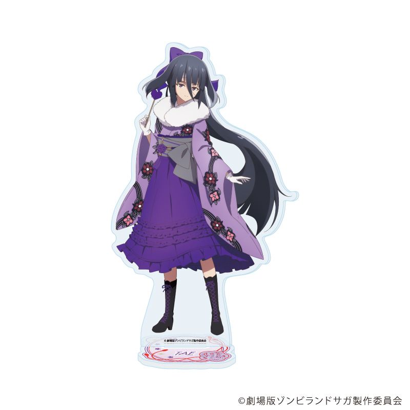 アクリルスタンド「劇場版『ゾンビランドサガ ゆめぎんがパラダイス』」07/山田たえ 和風ドレスver.(描き下ろしイラスト)