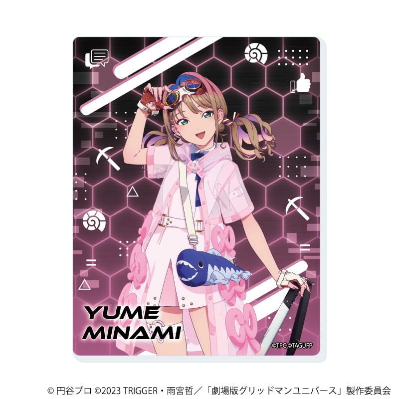 アクリルカード「グリッドマンユニバース」24/バーチャルライバーver. コンプリートセット(全6種)(描き下ろしイラスト)