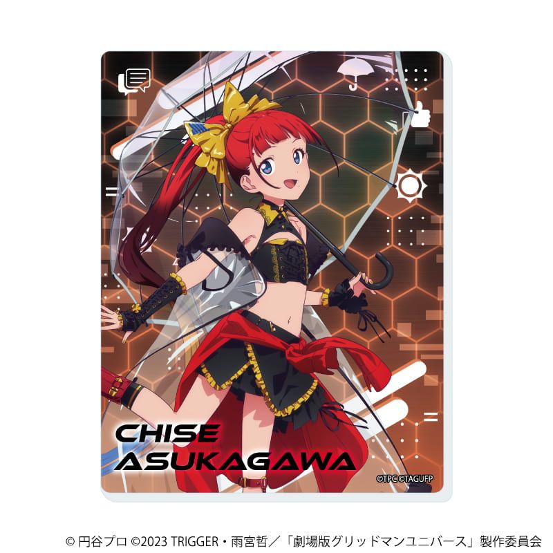 アクリルカード「グリッドマンユニバース」24/バーチャルライバーver. コンプリートセット(全6種)(描き下ろしイラスト)