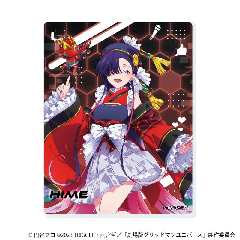 アクリルカード「グリッドマンユニバース」24/バーチャルライバーver. コンプリートセット(全6種)(描き下ろしイラスト)