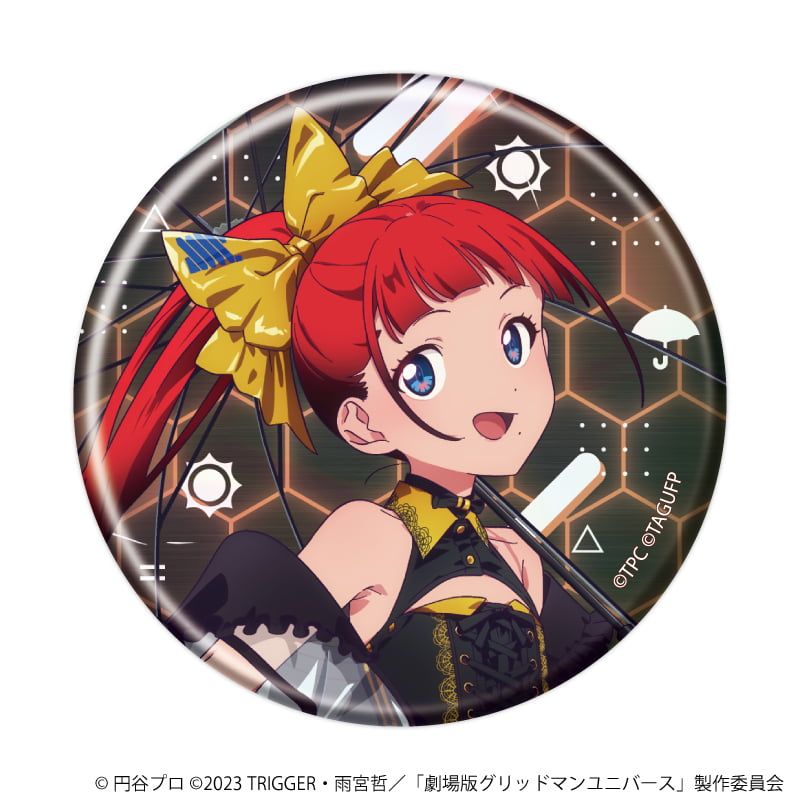 缶バッジ「グリッドマンユニバース」27/バーチャルライバーver. コンプリートセット(全6種)(描き下ろしイラスト)