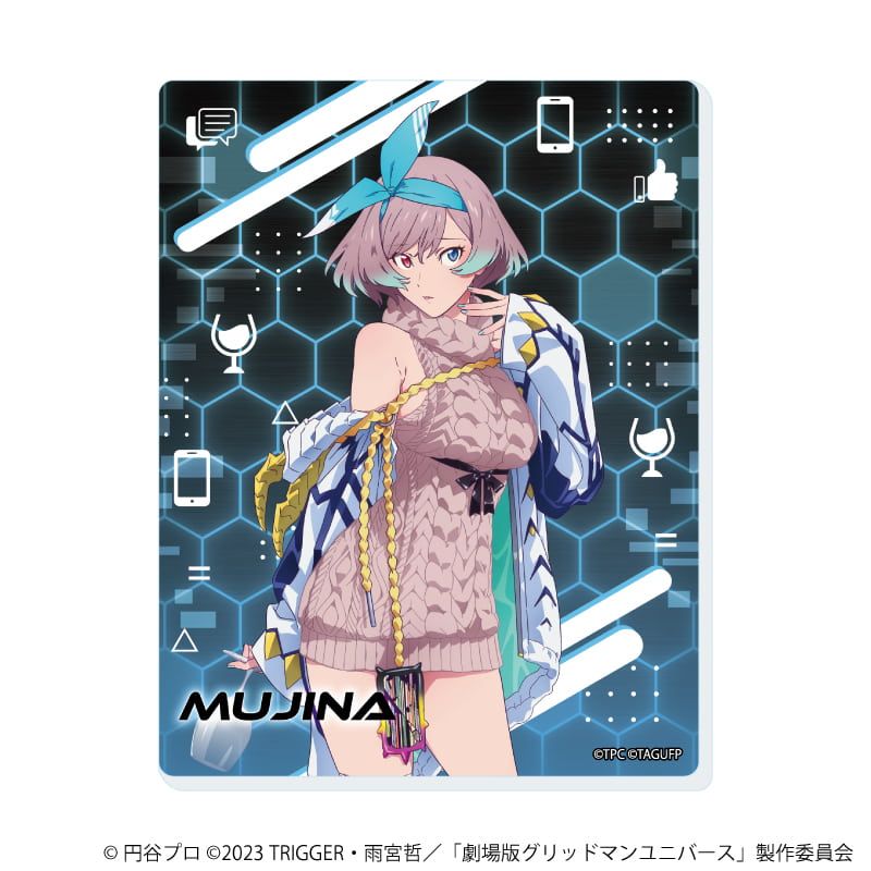 アクリルカード「グリッドマンユニバース」24/バーチャルライバーver