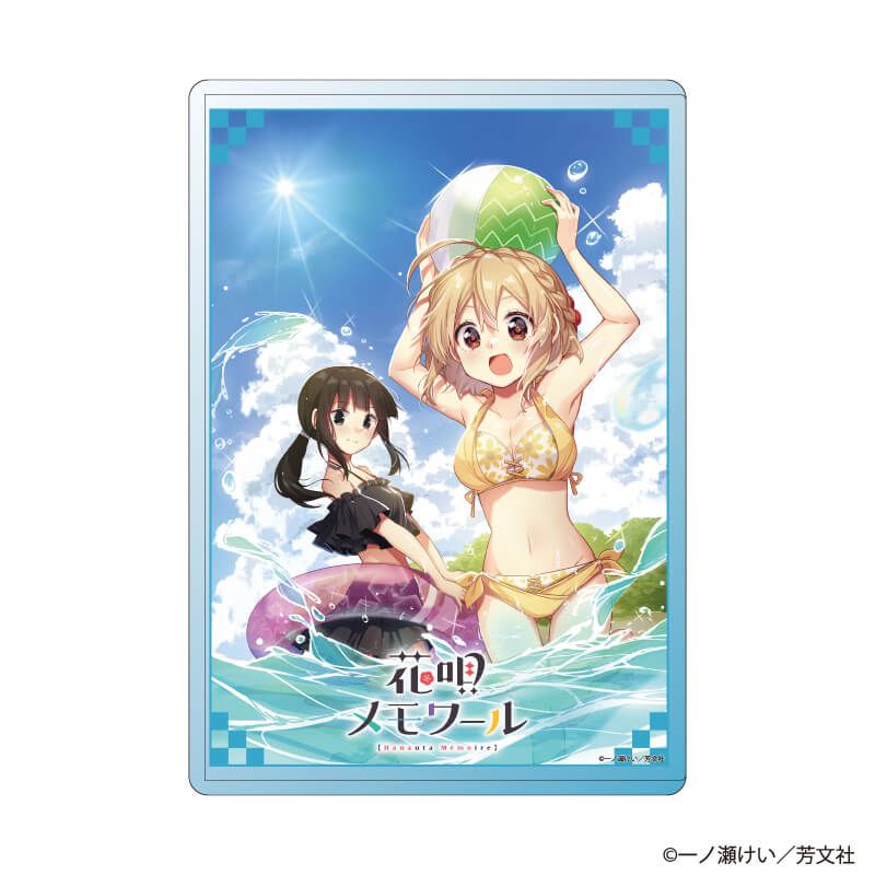 キャラクリアケース「花唄メモワール」05/佐々木梅&佐竹巴枝(公式イラスト)