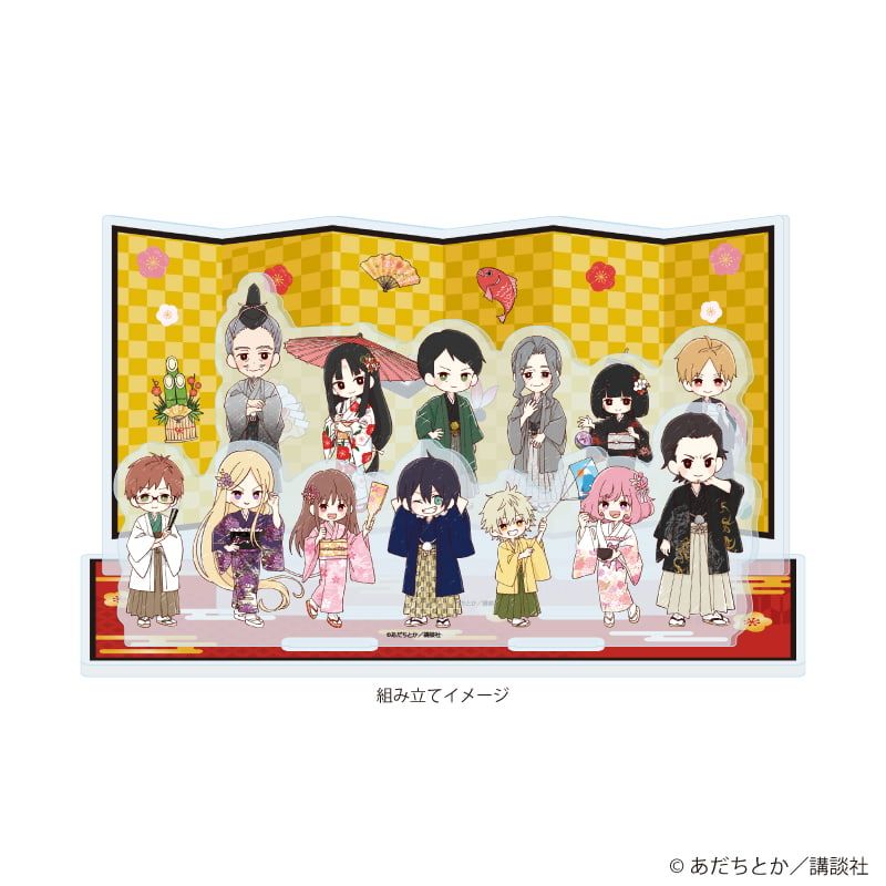 アクリルジオラマ「ノラガミ」02/集合デザイン(グラフアートイラスト)