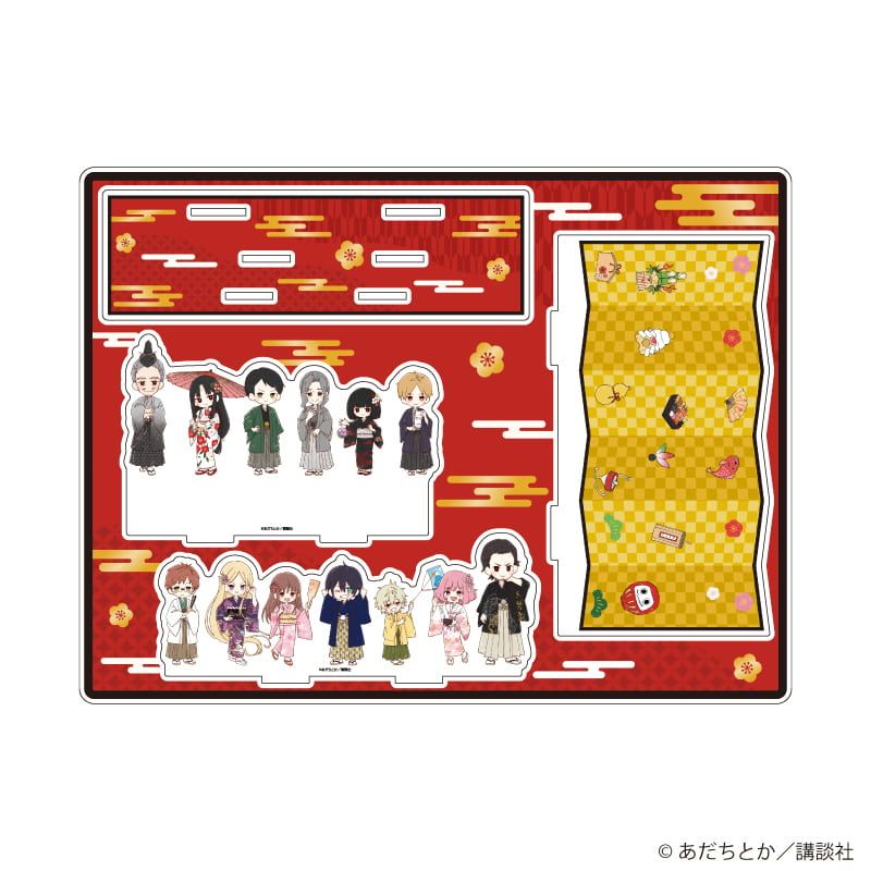 アクリルジオラマ「ノラガミ」02/集合デザイン(グラフアートイラスト)