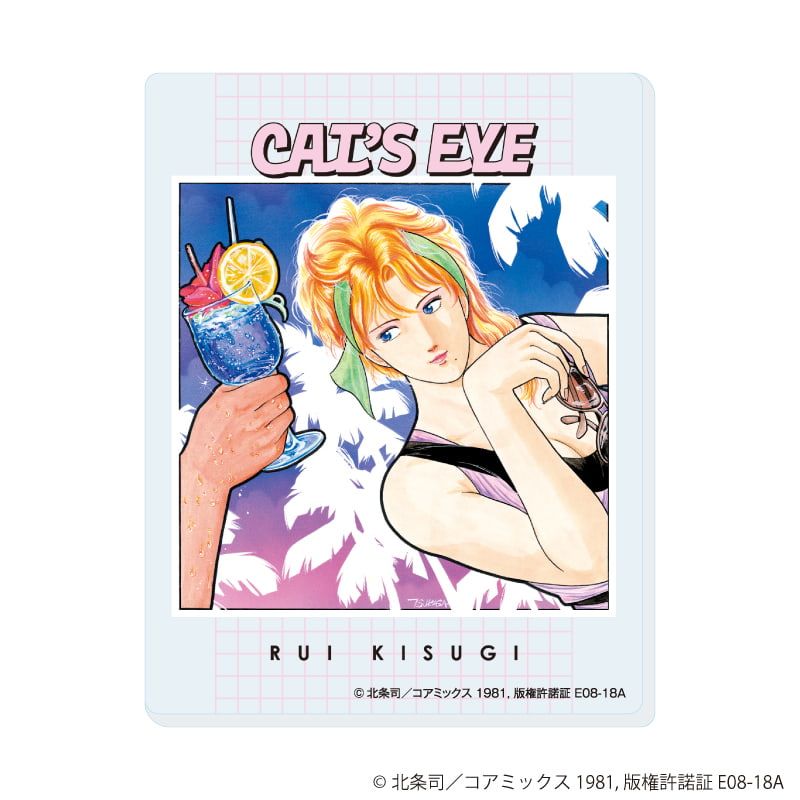 アクリルカード「キャッツ♥アイ」01/コンプリートセット(全6種)(公式イラスト)