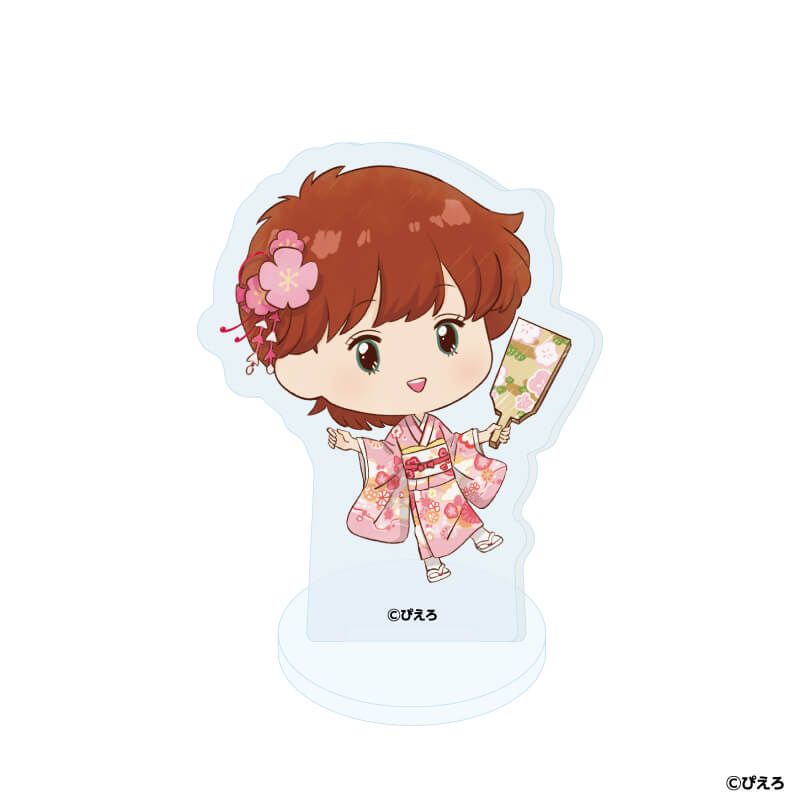 アクリルぷちスタンド「魔法のスターマジカルエミ」01/コンプリートセット(全5種)(レトロアートイラスト)