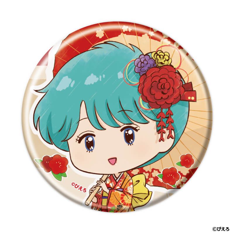 缶バッジ「魔法のスターマジカルエミ」02/コンプリートセット(全5種)(レトロアートイラスト)