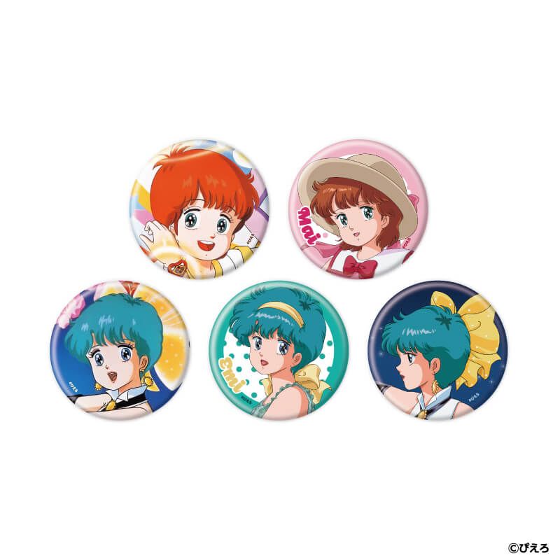缶バッジ「魔法のスターマジカルエミ」01/コンプリートセット(全5種)(公式イラスト)