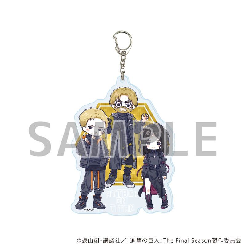 デカアクリルキーホルダー「TVアニメ『進撃の巨人』The Final Season」03/サイバーパンクver. C(グラフアートイラスト)