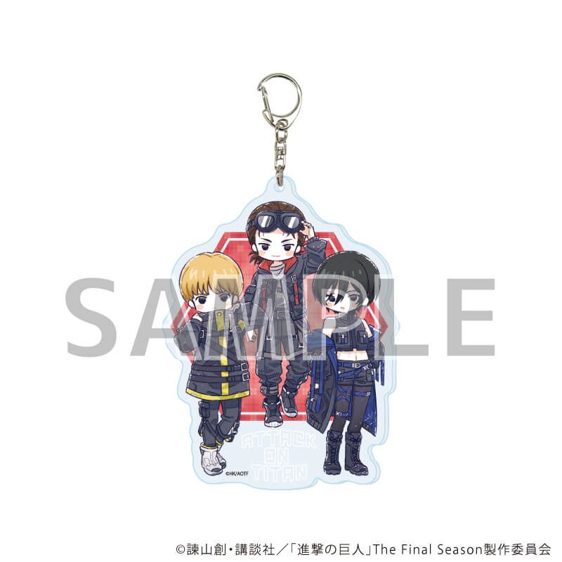 デカアクリルキーホルダー「TVアニメ『進撃の巨人』The Final Season」01/サイバーパンクver. A(グラフアートイラスト)