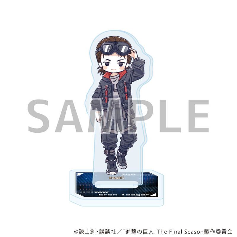 アクリルぷちスタンド「TVアニメ『進撃の巨人』The Final Season」01/サイバーパンクver. Aセット コンプリートセット(全5種)(グラフアートイラスト)