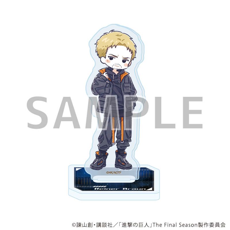 アクリルぷちスタンド「TVアニメ『進撃の巨人』The Final Season」01/サイバーパンクver. Aセット コンプリートセット(全5種)(グラフアートイラスト)