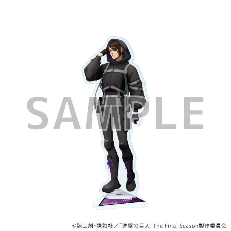 アクリルスタンド「TVアニメ『進撃の巨人』The Final Season」12/ハンジ・ゾエ サイバーパンクver.(描き下ろしイラスト)