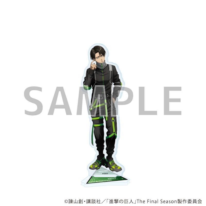 アクリルスタンド「TVアニメ『進撃の巨人』The Final Season」11/リヴァイ・アッカーマン サイバーパンクver.(描き下ろしイラスト)