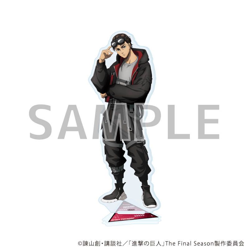 アクリルスタンド「TVアニメ『進撃の巨人』The Final Season」09/エレン・イェーガー サイバーパンクver.(描き下ろしイラスト)