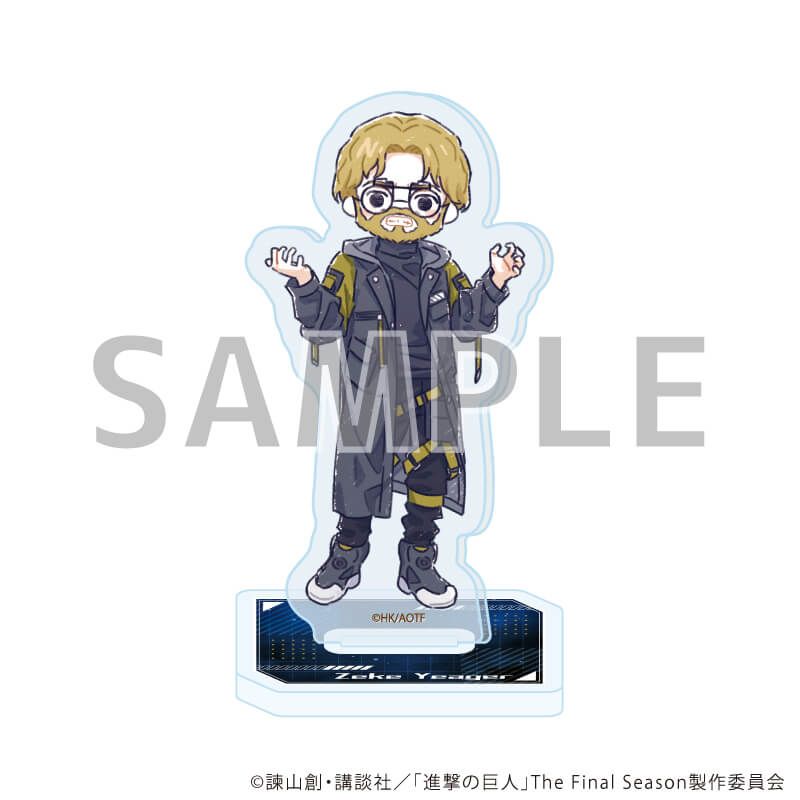 アクリルぷちスタンド「TVアニメ『進撃の巨人』The Final Season」02/サイバーパンクver. Bセット ブラインド(4種)(グラフアートイラスト)