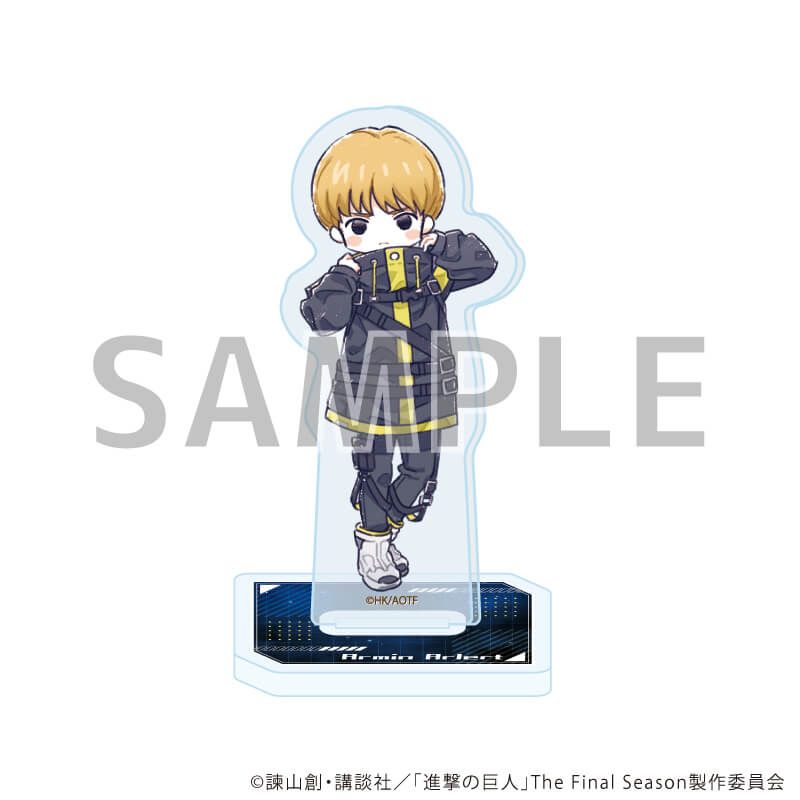 アクリルぷちスタンド「TVアニメ『進撃の巨人』The Final Season」01/サイバーパンクver. Aセット ブラインド(5種)(グラフアートイラスト)