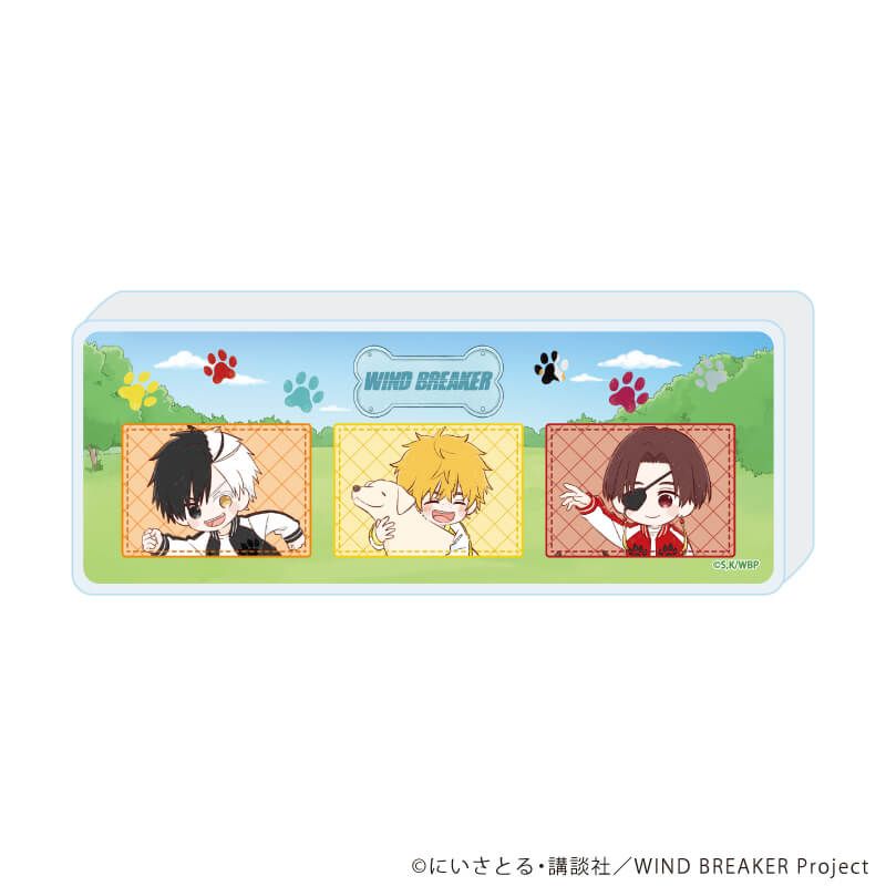 ミニアクリルブロック「TVアニメ『WIND BREAKER』」01/犬ver. A(グラフアートイラスト)