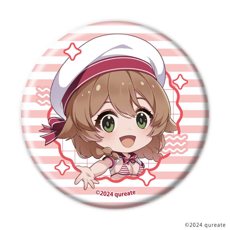 缶バッジ「バニーガーデン」01/セーラーver. コンプリートセット(全6種)(描き下ろしイラスト)