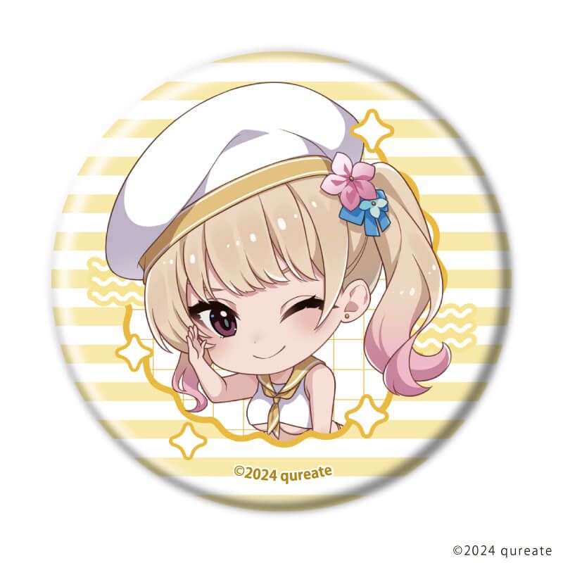 缶バッジ「バニーガーデン」01/セーラーver. コンプリートセット(全6種)(描き下ろしイラスト)