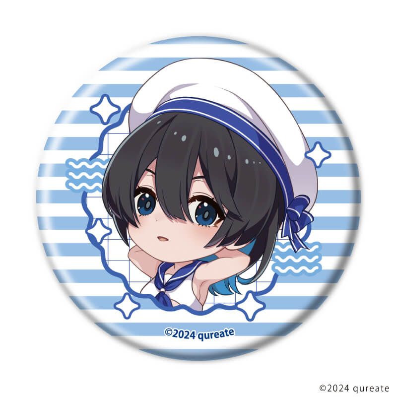 缶バッジ「バニーガーデン」01/セーラーver. コンプリートセット(全6種)(描き下ろしイラスト)