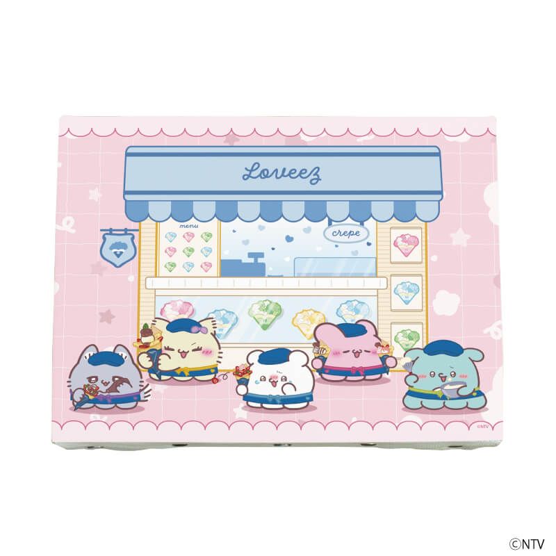 キャンバスボード「らぶいーず」01/集合デザイン クレープver.(描き下ろしイラスト)