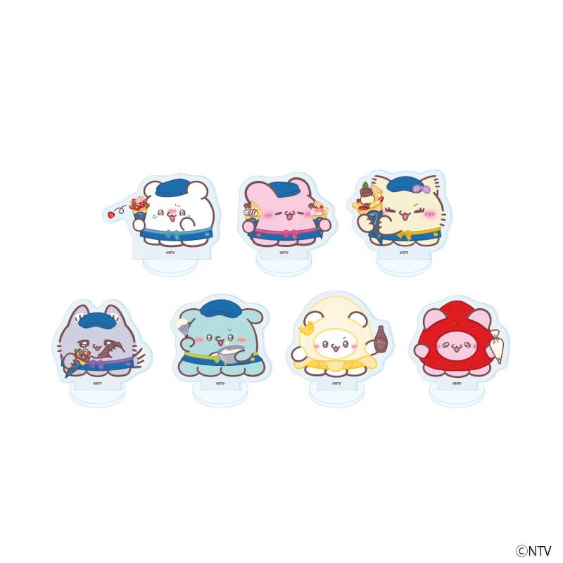 アクリルぷちスタンド「らぶいーず」04/クレープver. コンプリートセット(全7種)(描き下ろしイラスト)