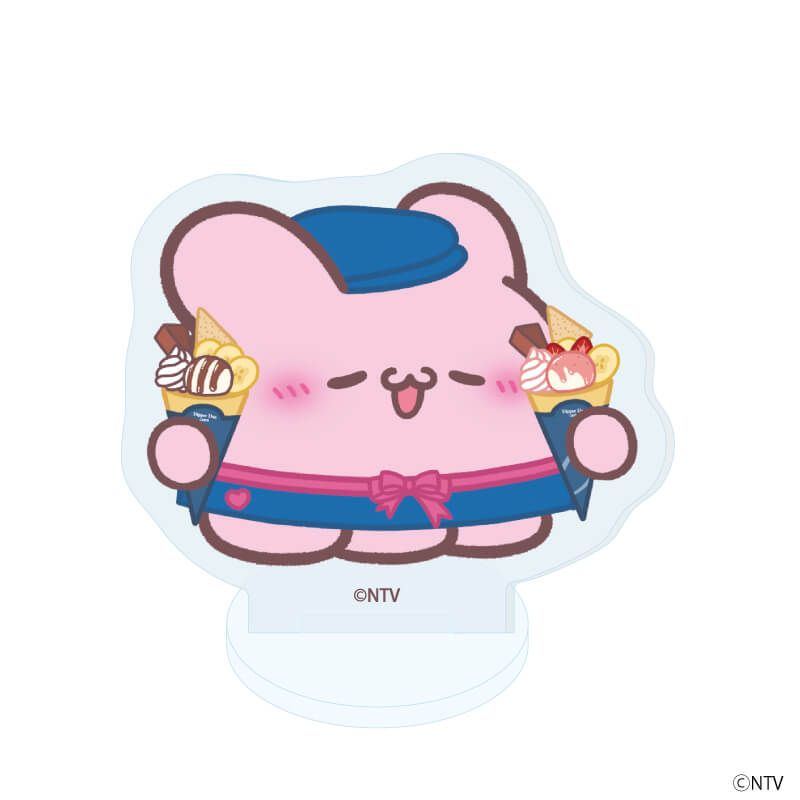 アクリルぷちスタンド「らぶいーず」04/クレープver. コンプリートセット(全7種)(描き下ろしイラスト)