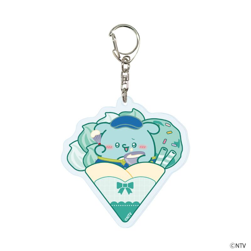 アクリルキーホルダー「らぶいーず」03/クレープver. コンプリートセット(全10種)(描き下ろしイラスト)