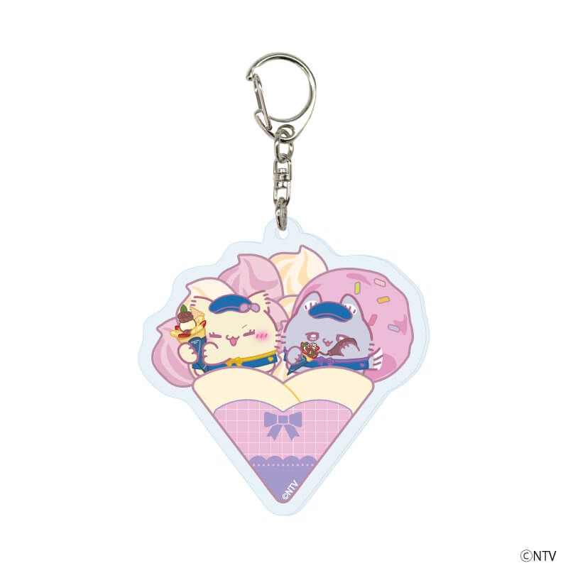 アクリルキーホルダー「らぶいーず」03/クレープver. コンプリートセット(全10種)(描き下ろしイラスト)