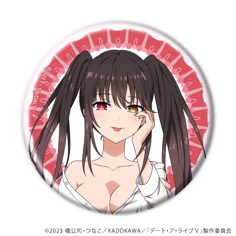 缶バッジ「デート・ア・ライブⅤ」01/コンプリートセット(全6種)(描き下ろしイラスト)