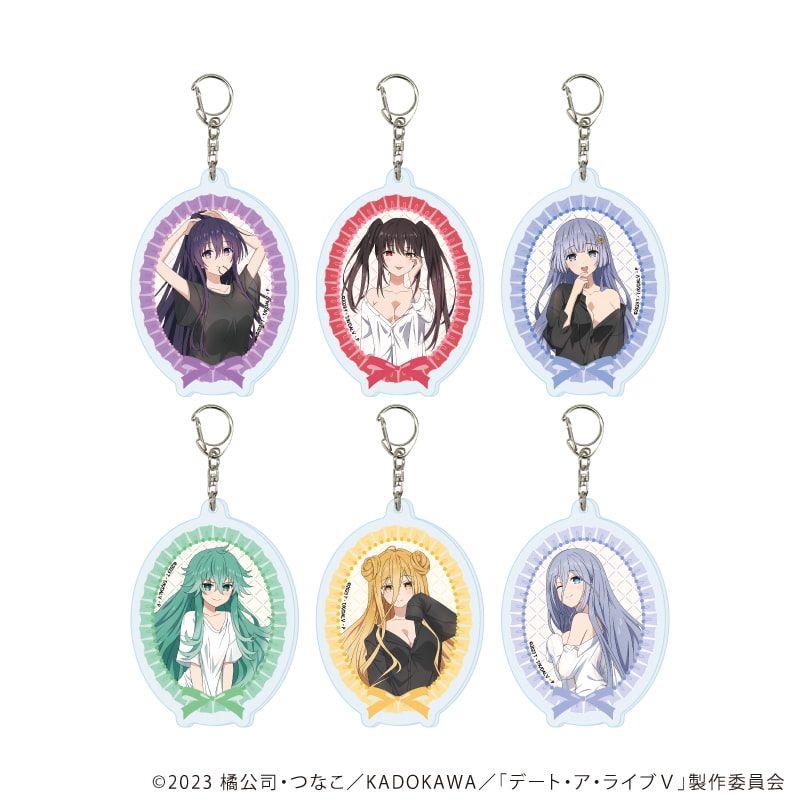 アクリルキーホルダー「デート・ア・ライブⅤ」01/ブラインド(6種)(描き下ろしイラスト)