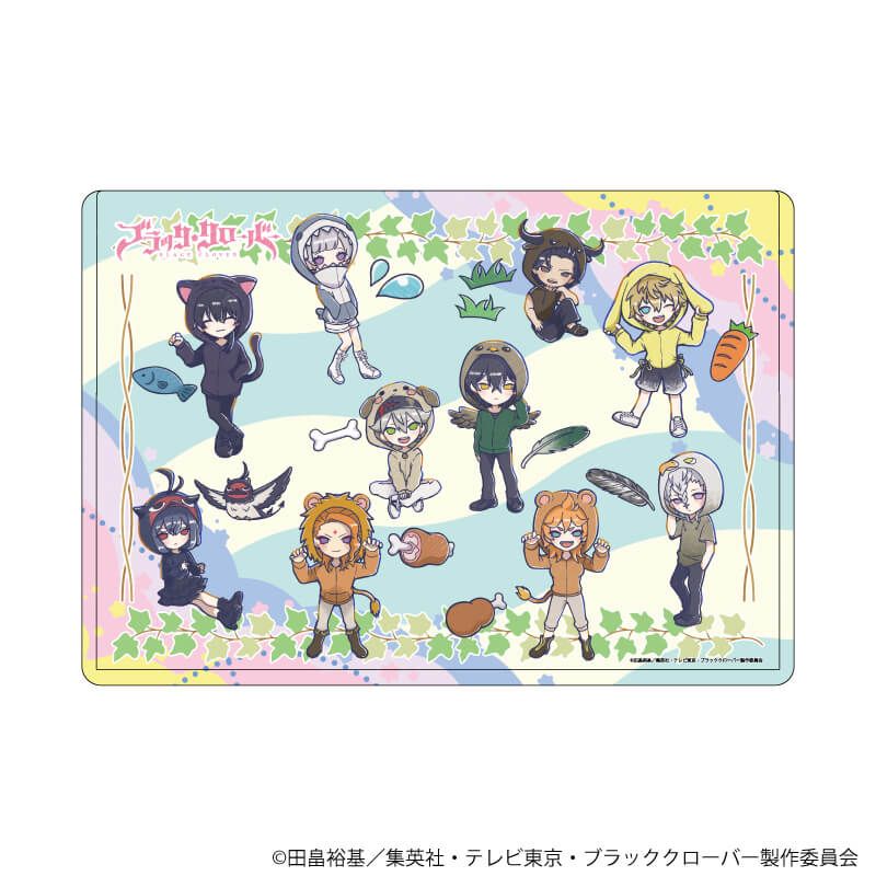 キャラクリアケース「ブラッククローバー」09/アニマルパーカーver.(グラフアートイラスト)