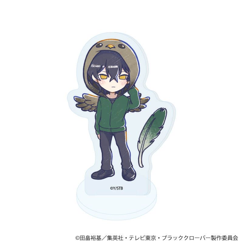 アクリルぷちスタンド「ブラッククローバー」19/アニマルパーカーver. コンプリートセット(全10種)(グラフアートイラスト)