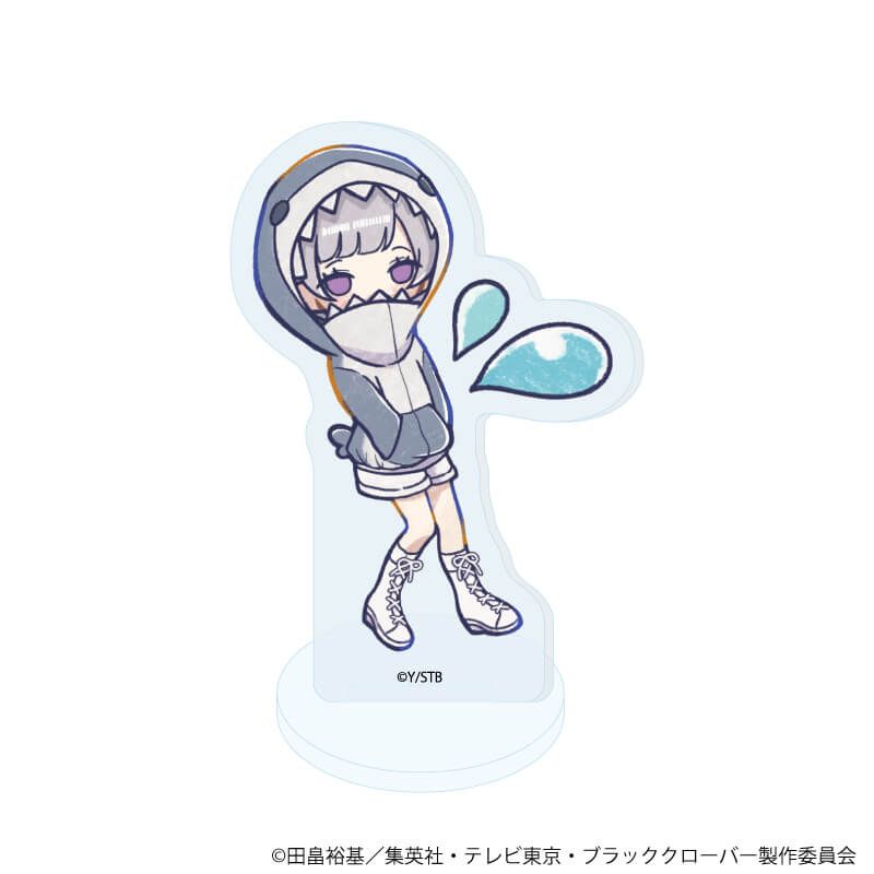 アクリルぷちスタンド「ブラッククローバー」19/アニマルパーカーver. コンプリートセット(全10種)(グラフアートイラスト)