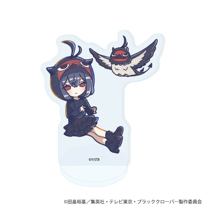アクリルぷちスタンド「ブラッククローバー」19/アニマルパーカーver. コンプリートセット(全10種)(グラフアートイラスト)