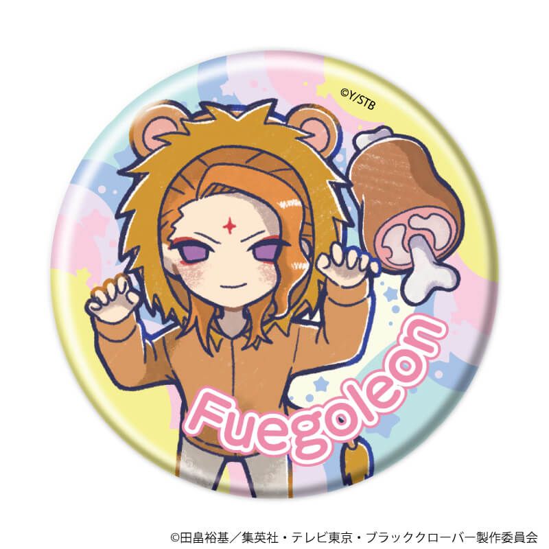 缶バッジ「ブラッククローバー」25/アニマルパーカーver. コンプリートセット(全10種)(グラフアートイラスト)