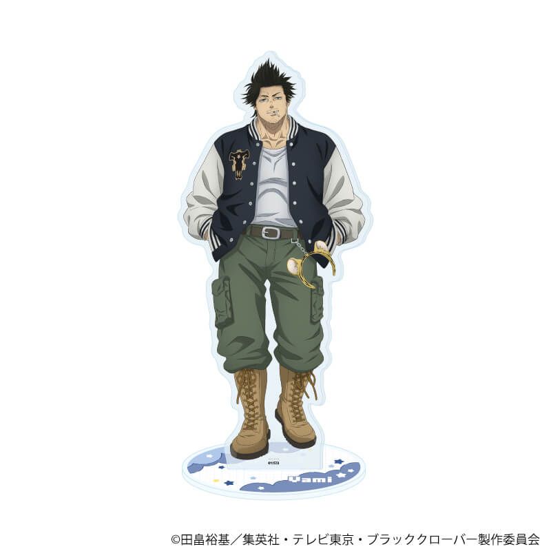 アクリルスタンド「ブラッククローバー」25/ヤミ ケモミミカチューシャver.(描き下ろしイラスト)