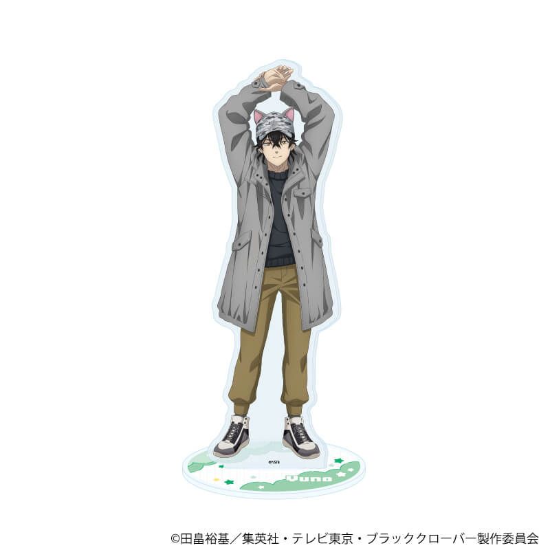 アクリルスタンド「ブラッククローバー」24/ユノ ケモミミカチューシャver.(描き下ろしイラスト)