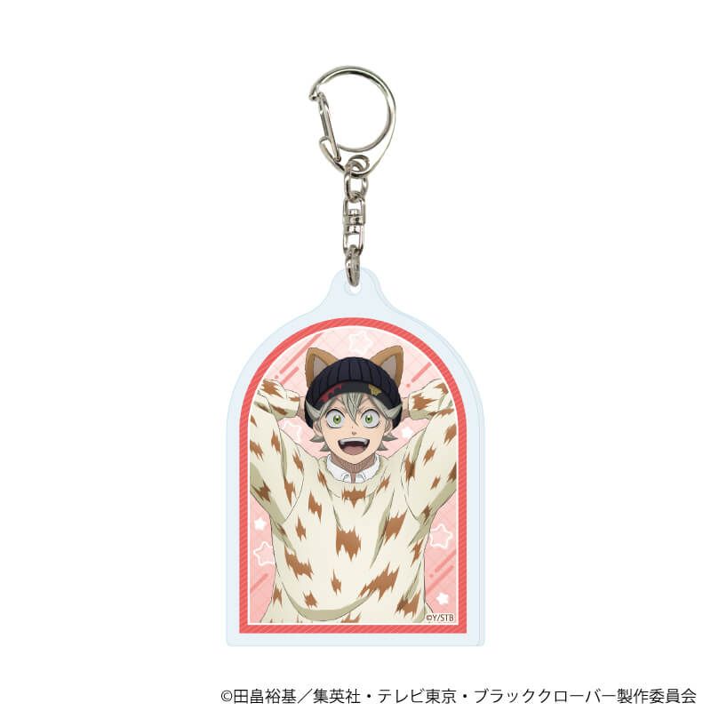 アクリルキーホルダー「ブラッククローバー」05/ケモミミカチューシャver. コンプリートセット(全5種)(描き下ろしイラスト)